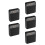 5Pcs Compact Black ABS Hidden Storage Container for Cash Jewelry 2