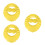 3Pcs Infant Shower Cap Yellow Adjustable Waterproof Shampoo Shield Hat 7