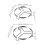 8Pcs Silver Heat-Resistant Steamer Rack for Pot Cooking and Baking 11
