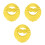 3Pcs Infant Shower Cap Yellow Adjustable Waterproof Shampoo Shield Hat 8