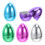 10Pcs Refillable Plastic Easter Eggs Party Favor Decor for Home Use 3