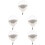 5Pcs White Hamster Water Dispenser Automatic Leak-Proof Pet Bottle 6