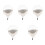 5Pcs White Hamster Water Dispenser Automatic Leak-Proof Pet Bottle 3