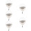 5Pcs White Hamster Water Dispenser Automatic Leak-Proof Pet Bottle 11