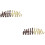 64Pcs Chic Wooden Chess Pieces Brown White for Kids’ Skill Development 6
