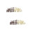 64Pcs Chic Wooden Chess Pieces Brown White for Kids’ Skill Development 7