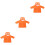 3Pcs Toddler Bathrobe Towel Shower Drying Cape Set 5
