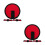 6Pcs Durable Nylon Fishing Lure Wraps Red Bait Hook Protective Covers 9