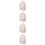 4Pcs Peva Travel Storage Bag Drawstring Clothes Organizer Multi-Color 9