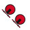 6Pcs Durable Nylon Fishing Lure Wraps Red Bait Hook Protective Covers 4