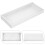 2Pcs White Emergency Exit LED Light Fixture with Durable Plastic Base 11