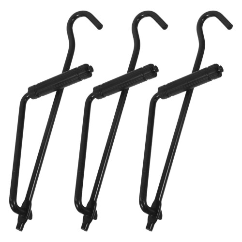 9Pcs Durable Black Trailer Jack Handle Replacement for Scissor Lift 1