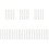 160Pcs Flexible Plastic Loose Leaf Binder Five-Hole Creative File 5