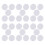 100Pcs Insert Balls White Plastic Squeaker for Repairs 1