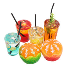 5Sets Resin Auto Dashboard Ornament Assorted Kleurrijk Schattig Design