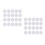 100Pcs Insert Balls White Plastic Squeaker for Repairs 4