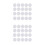 100Pcs Insert Balls White Plastic Squeaker for Repairs 10