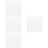 80Pcs White Pollinator Pens Plastic Vegetable and Fruit Planting Tools 9