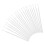 80Pcs White Pollinator Pens Plastic Vegetable and Fruit Planting Tools 3