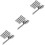 3Sets Silver Stainless Steel Ice Cube with Ergonomic Grip Tongs 5