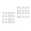 100Pcs Insert Balls White Plastic Squeaker for Repairs 5