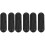 6Pcs Outdoor Cable Cover Black Plastic Cord Protective Storage Boxes 4