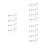 60Pcs Clear Miniature Glass Bottles with Cork for Decorative Use 6