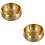 2Pcs Brass Tea Cup Basins Golden Storage Bowls for Tea Ceremony Use 8