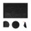 3Pcs Black Polyester Tubular Slide Sheet for Elderly Bed Transfer Aid 11