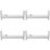 4Pcs DIY Plastic Weaving Bracelet Holder White Braiding Craft Tool 7