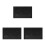 3Pcs Black Polyester Tubular Slide Sheet for Elderly Bed Transfer Aid 9