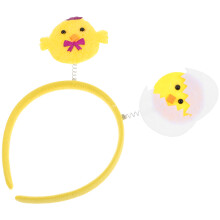 5Pièces -Têtes Poule Enfant Accessoires Costume Fête Pâques