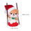 2Sets Needle Felting Kits Wool DIY Xmas Pendant Decorative Craft Tools 11