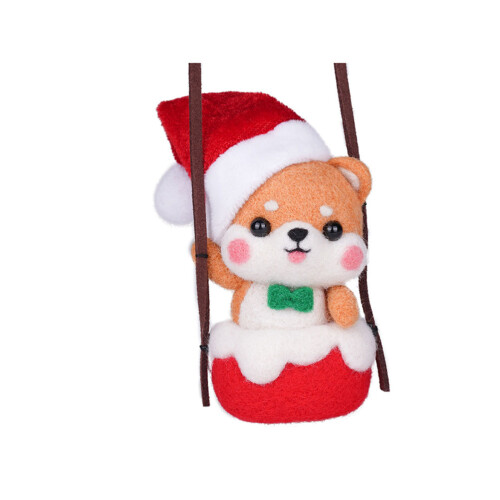 2Sets Needle Felting Kits Wool DIY Xmas Pendant Decorative Craft Tools 2
