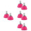4Pairs Professional Rosy Rubber Toe Stops Replacement for Skate Use 6