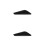 2Pcs ABS Black Auto Side Wing Board Car Side Panel Upgrade DIY Use 4