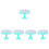 5Sets Multi PP Astronaut-Shaped Building Blocks Educational Kids Toy 7