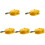 5Pcs Compact Yellow Dumpling Maker Press Household Kitchen Dough Tool 4