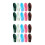 20Pcs Durable PP Plastic Soil Scoop Garden Assorted 9