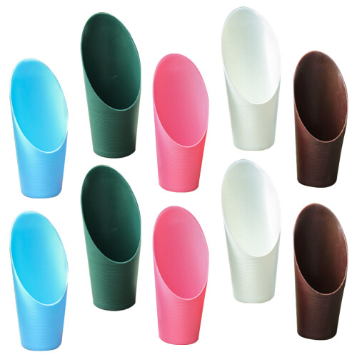 20Pcs Durable PP Plastic Soil Scoop Garden Assorted 2