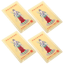 20St Traditioneel Gouden Koperen Amulet Symbool Voor