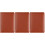 3Pcs Brown Travel Passport Holder Case Multi-Use Pouch 4