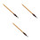 3Pcs Bamboo Calligraphy Dip Pens Multi Color Lightweight Craft Writing 10