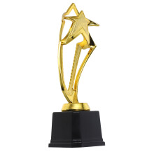 3Pcs Award Trophy Golden Cup for Contest Winners and Party Favors