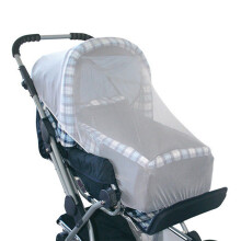 3Pcs Folding Baby Stroller Net White Full Cover Breathable