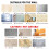 32Pcs White Adhesive Hook Loop Strips Easy Fixing Tape for Home 11
