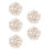 500Pcs Durable Plastic Eye Nose Gaskets Grey for Handmade Dolls 10