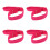 4Pcs Pink Toddler Safety Harness Straps for Stroller with Soft Padding 9
