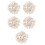 500Pcs Durable Plastic Eye Nose Gaskets Grey for Handmade Dolls 8