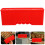 3Pcs Red Plastic Bee Transport Cage Safe Bee Storage Beekeeping Tool 10